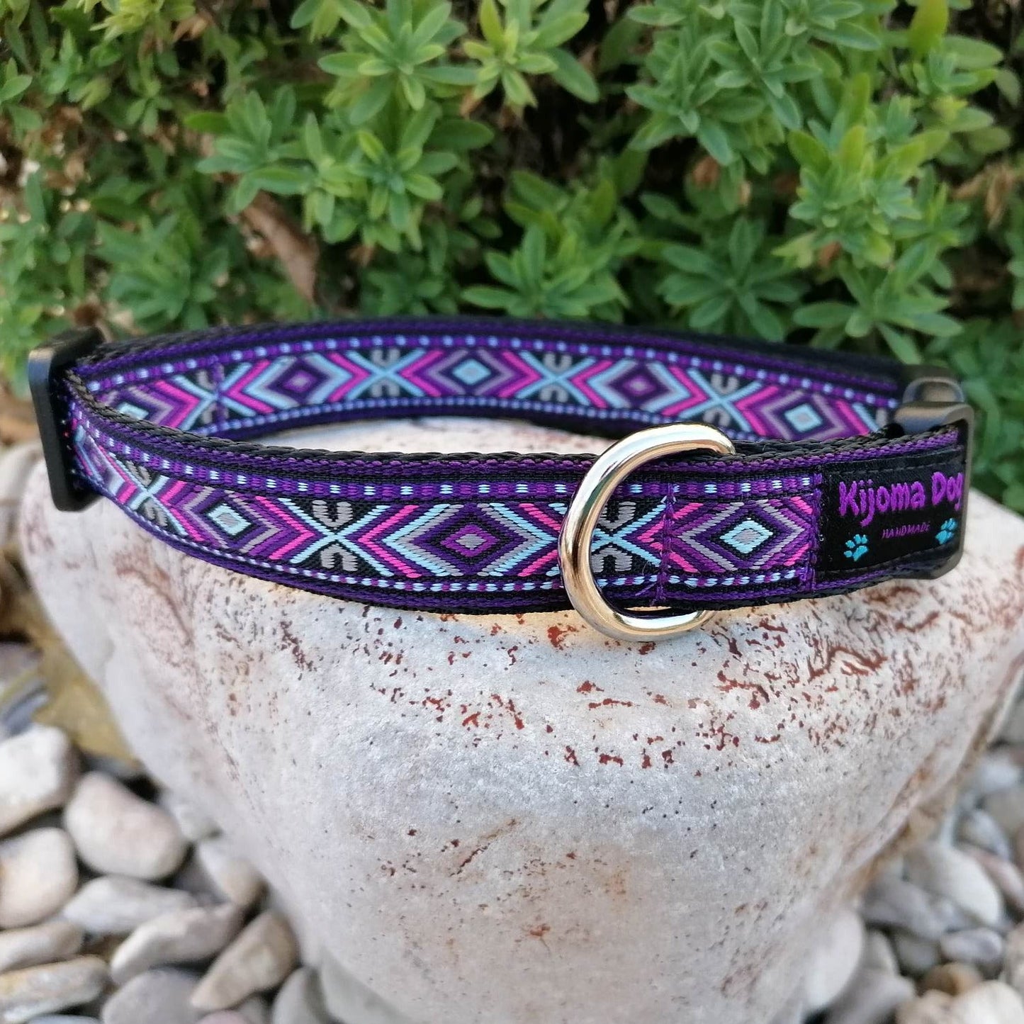 Hundehalsband 2cm "Viola"