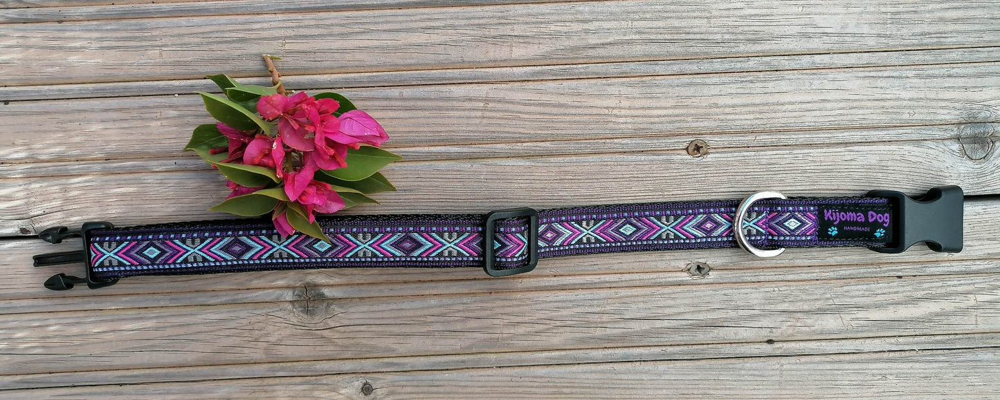 Hundehalsband 2cm "Viola"