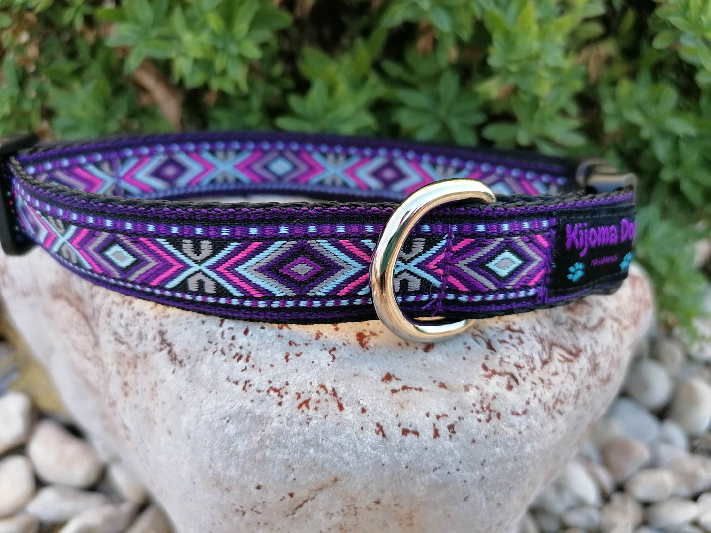 Hundehalsband 2cm "Viola"