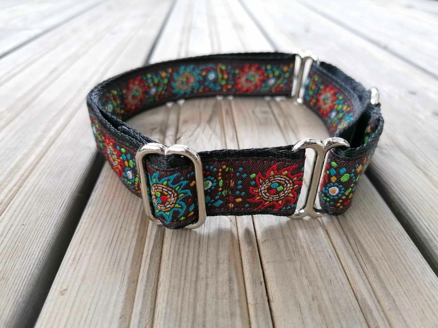 Hundehalsband Martingale 2.5cm "Brownie"