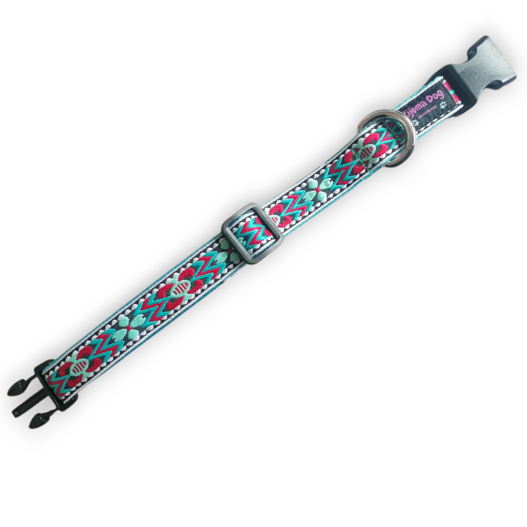 Hundehalsband 2cm "Finja blue"