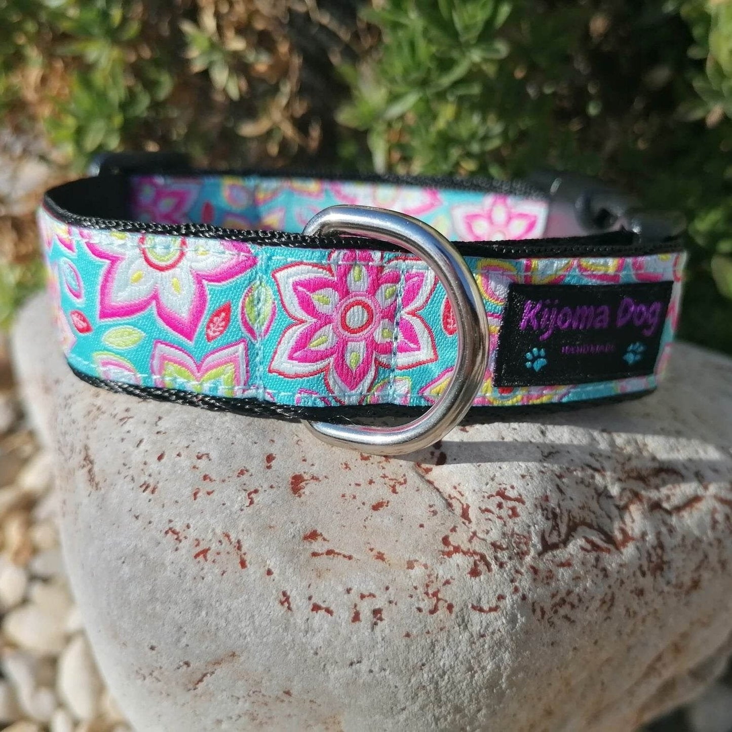 Hundehalsband 2.5cm "Flora"