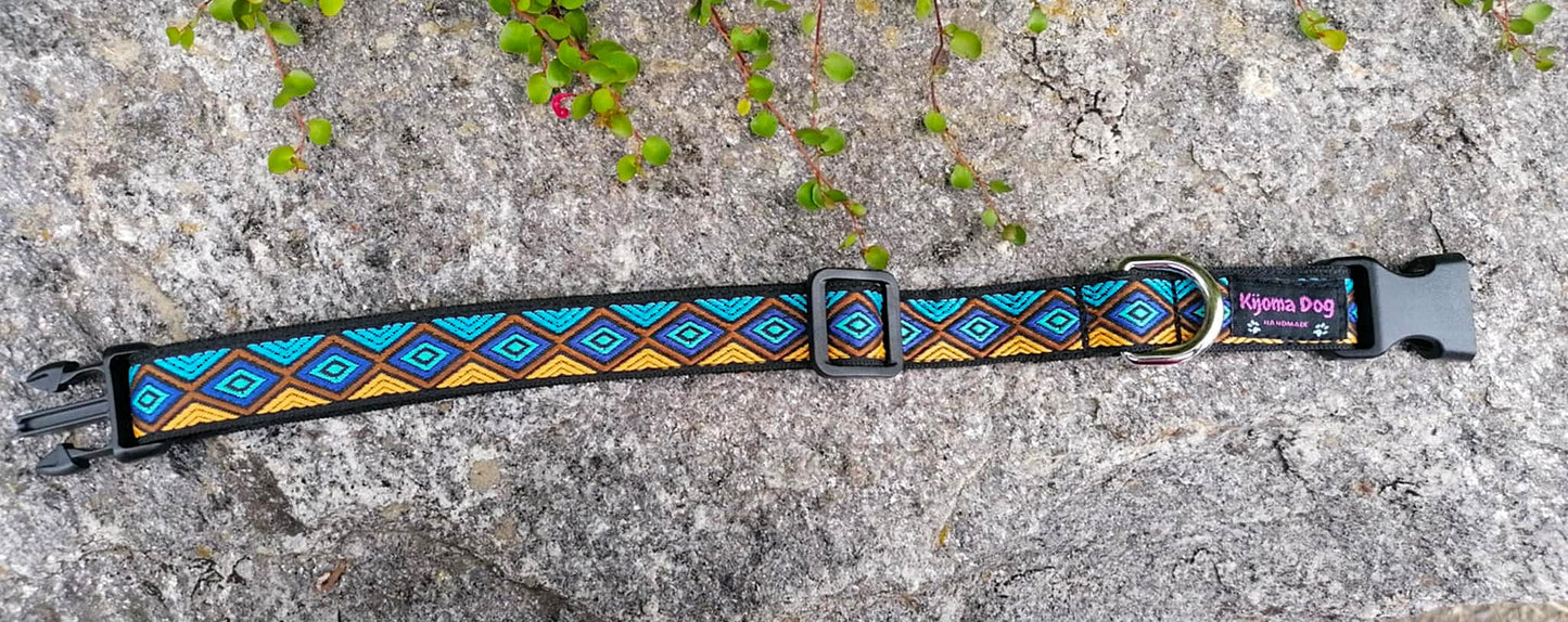 Hundehalsband 2cm "Medow"