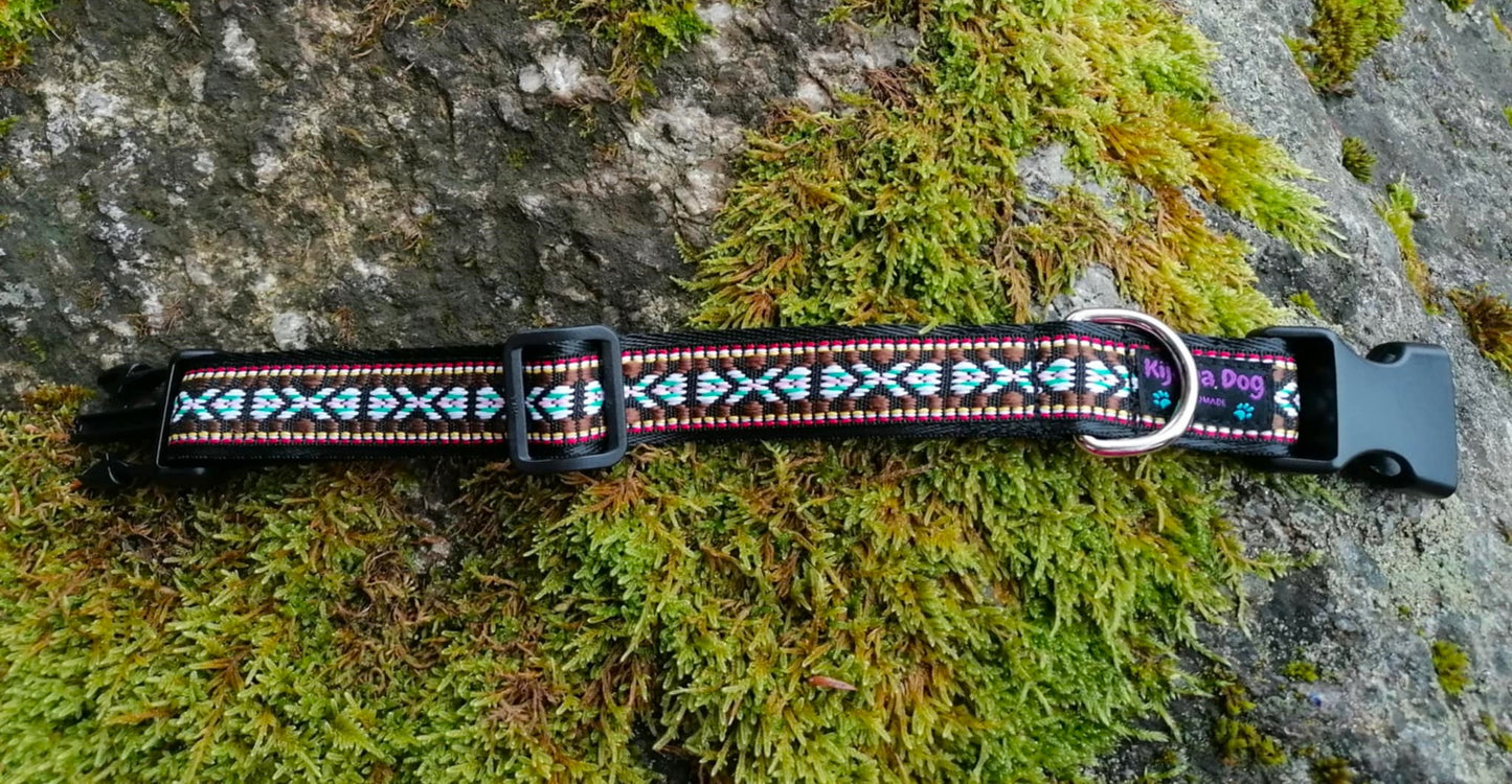 Hundehalsband 2.5cm "Perla"