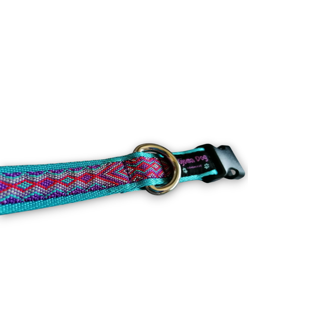 Hundehalsband 2cm  "Rami blue"