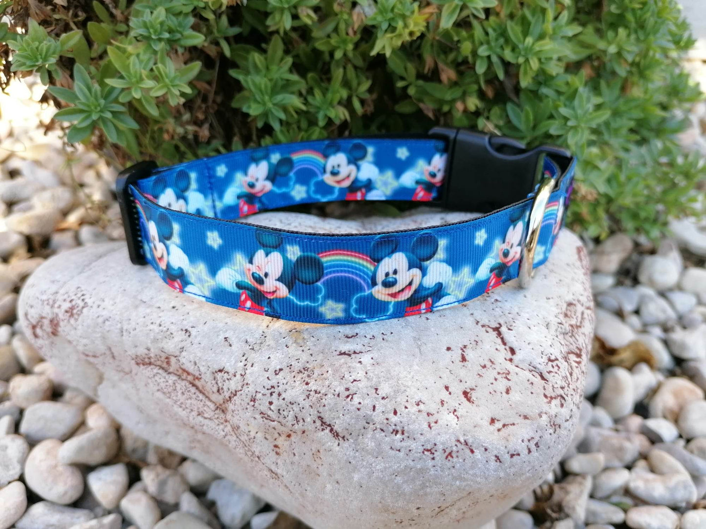 Hundehalsband 2.5cm  "Mickey"