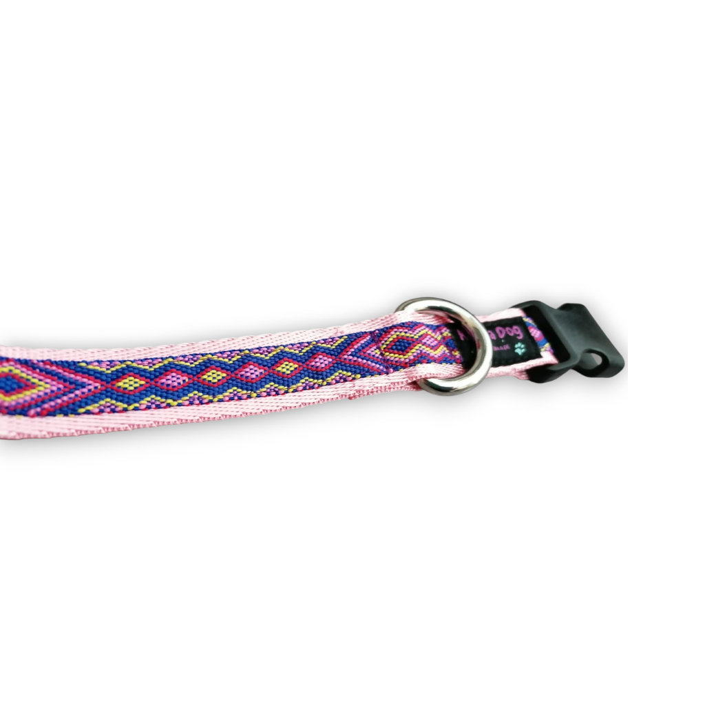 Hundehalsband 2cm  "Swea rosa"