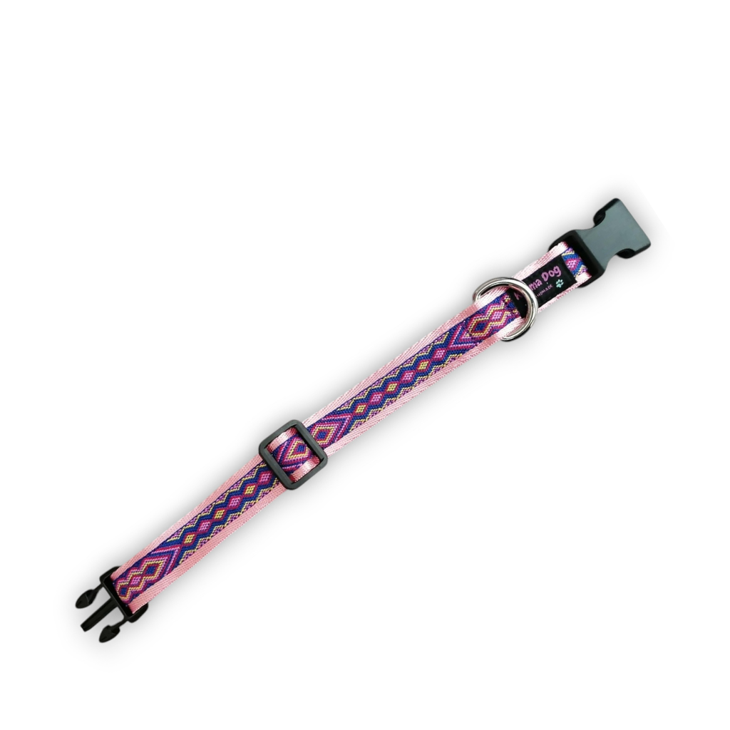 Hundehalsband 2cm  "Swea rosa"