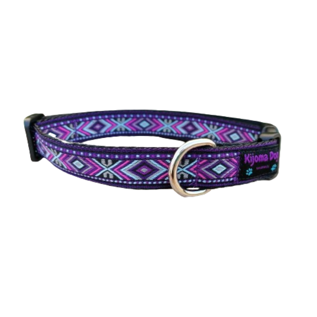 Hundehalsband 2cm  "Viola"