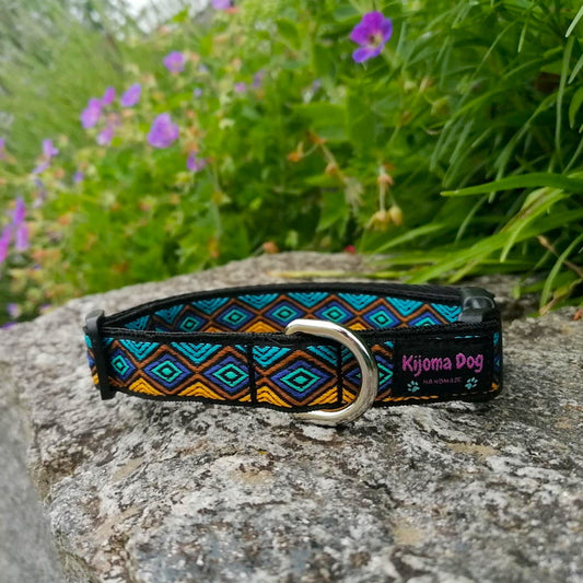 Hundehalsband 2cm  "Medow"