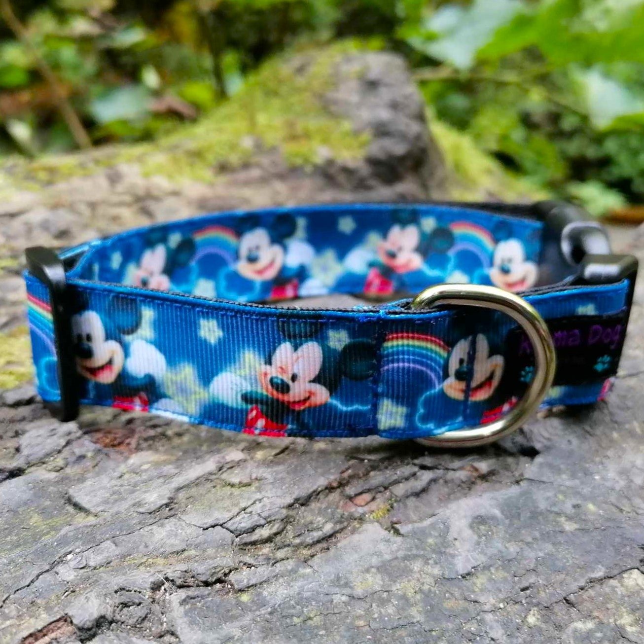 Hundehalsband 2.5cm  "Mickey"