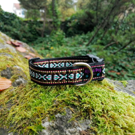 Hundehalsband 2.5cm  "Perla"