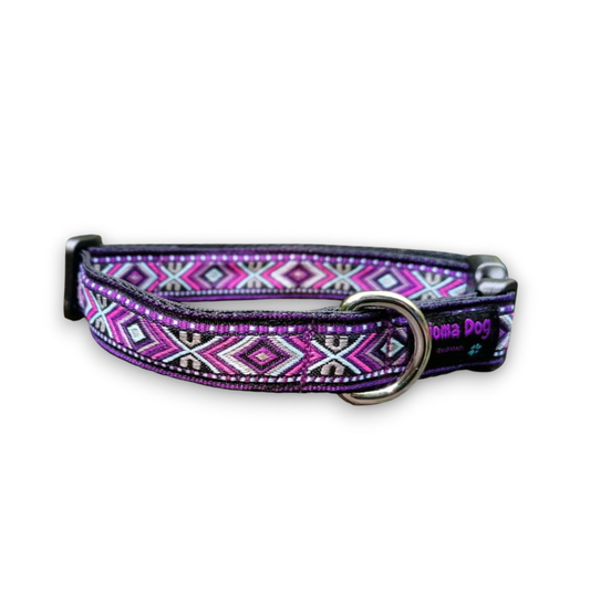 Hundehalsband 2cm  "Viola"